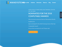 Tablet Screenshot of mansystems.com